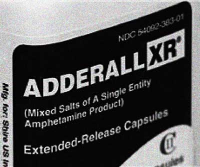 side effects for adderall xr